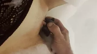 Bubbles pussy &  cock