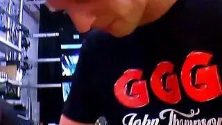 Interracial gangbang and bukkakes on slut lucie