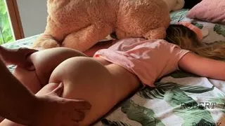 Amazing Buttocks Get Fucked By A Lucky Fat Guy