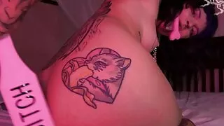 Drooling puppygirl anal