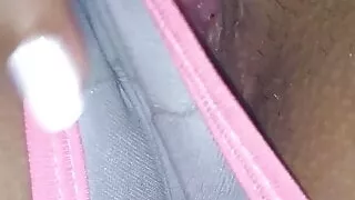 showing my very wet pussy in extreme close up
