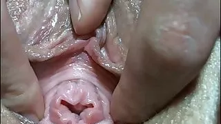 Mature tight cunt close up