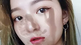 Akiko qii cute slutty asian whore cum tribute