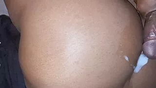 Mature Ebony from Apartment 7B - Backshot, Cumshot