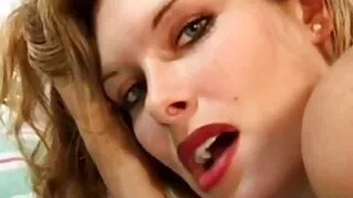 Wifey Using Red Dildo To Fuck Herself