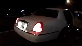 Candy Sweet gangbanged outdoors before splattered with cm