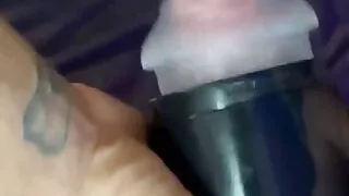 Nastnova Toy Handjob Cumshot and Post Orgasm Torture