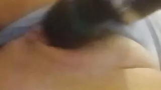 Closeup clit play and wet amateur pussy