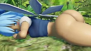 MMD Touhou - Cirno Sex in the forest