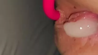 Anal creampie plus orgasm