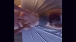 Sunday Morning Cum on her Ass