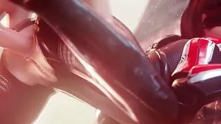 Femshep Anal Creampie (Animation With Sound)