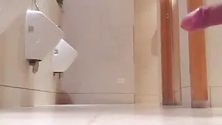 Sex auf dem Boden einer Toilette haben