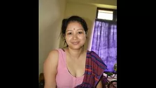 Indian Bhabhi cum in face by devar