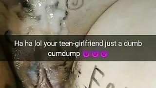 Your teen girlfriend is our free public college cumdump!