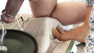 The ultimate sperm milking music video