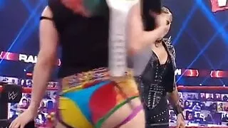 Japanese wrestler azzuka tight ass slowmo