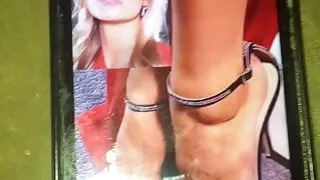 Karolina Pisarek Sexy Feet Cumshot Again Massive Cumshot