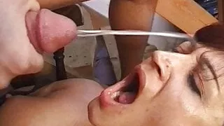 redhead busty mom picked up for big cock fucking