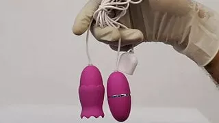 2 in 1 licker and egg vibrator sex toy for woman at 69toy.in