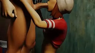 Stephanie Goes Balls Deep