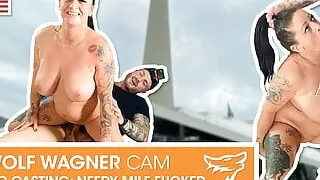 POV ALERT!! Watch me fuck this CHUBBY MILF! WolfWagner.com