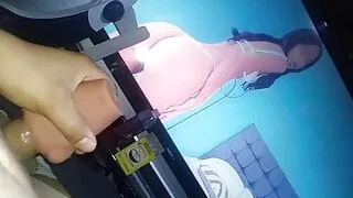 Sexy latina dancing and I are very horny!