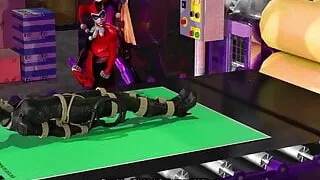 Catwoman Adventure - Chapter 1 Orgasm in the Printing Press