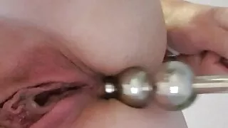 Julie's huge hook in ass