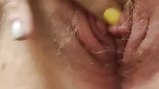 Masturbations sweet flat pussy