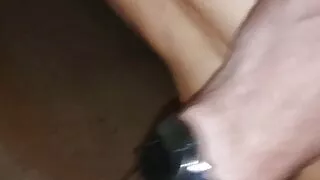 A little fuck, sperm on the ass