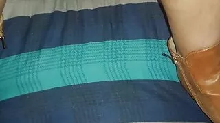 cape town mommy in high heel boots