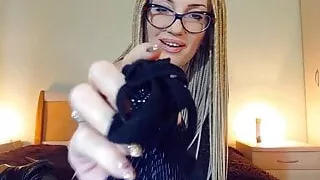 Loser who never get Pussy! Sniff my panties!