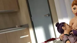 Light of My Life-Cute lesbians explore each others