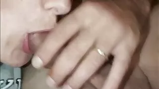 A long blowjob with my hot Cum in her mouth