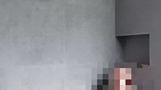 Julie's orgasm in the bathroom