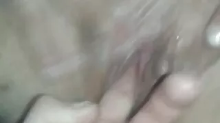 Girlfriends creamy wet pussy
