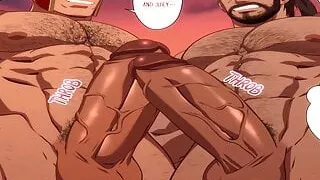 Anime Gay Soldiers - Yaoi Hentai - Cartoon Hard Party