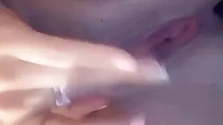 Latina masturbating good