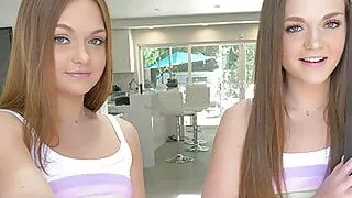 CUM4K Creampie Foursome With Twin Sisters On Labor Day