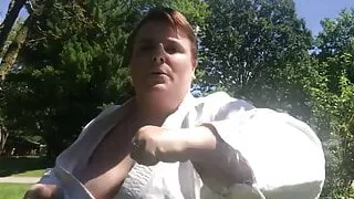 Karate Workout and Cool Off