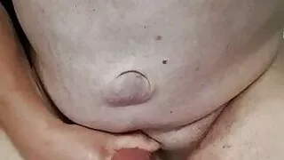 Fat pig jerking off