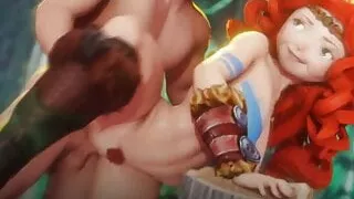 Merida Having Fun Outdoors