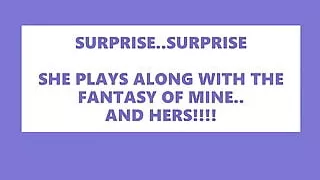 Blindfolded wife Angie wanting neighbor Rick's cock