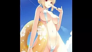Niji Bikini Gal Illustrations3
