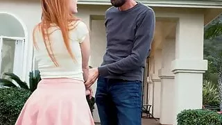 She wasn't there just to learn about golf balls