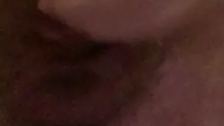 Close up cum shot