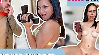 REAL: Italian slut wants to be PROMOTED! SESSO-24ORE.com