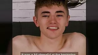 First Time in Porn for 18 years Boy