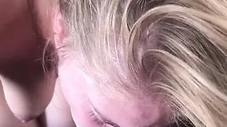 Natural MILF Gives Sensual BBC Blowjob